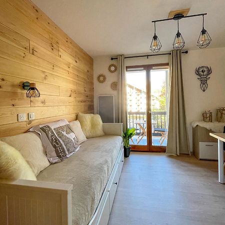 Chalereux Studio A La Montagne Auron Exterior foto