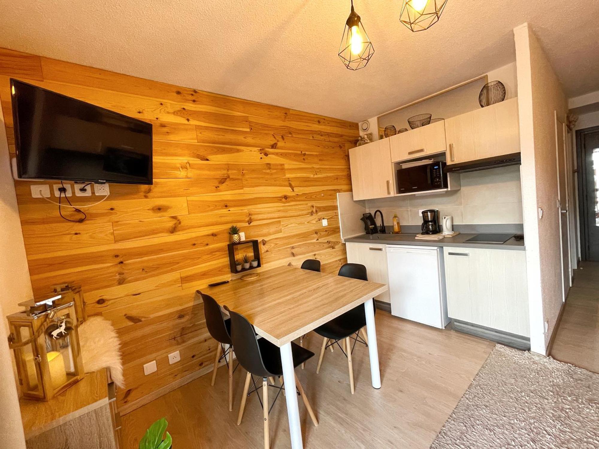 Chalereux Studio A La Montagne Auron Exterior foto